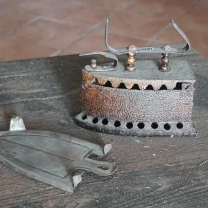 Plancha carbón y soporte