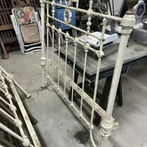 Lote cabeceros forja y latón