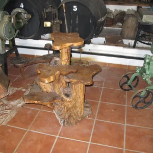 Estantería troncos artesanal