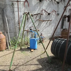 Trípode para romana