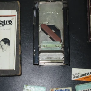 Lote afiladora y hojas afeitar