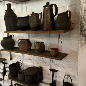 Lote cocina ollas tetera jarras hierro